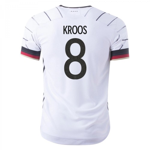 Tyskland Fodboldtrøjer TONI KROOS 8 Hjemmebanesæt Euro 2020 Kort ærmer Tyskland Fodboldtrøjer TONI KROOS 8 Hjemmebanesæt Euro 2020 Kort ærmer